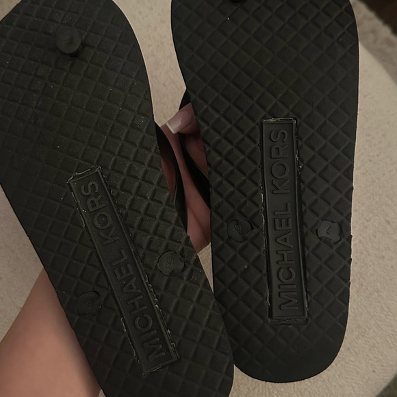 MK Logo Flip Flops - Picture 2 of 4